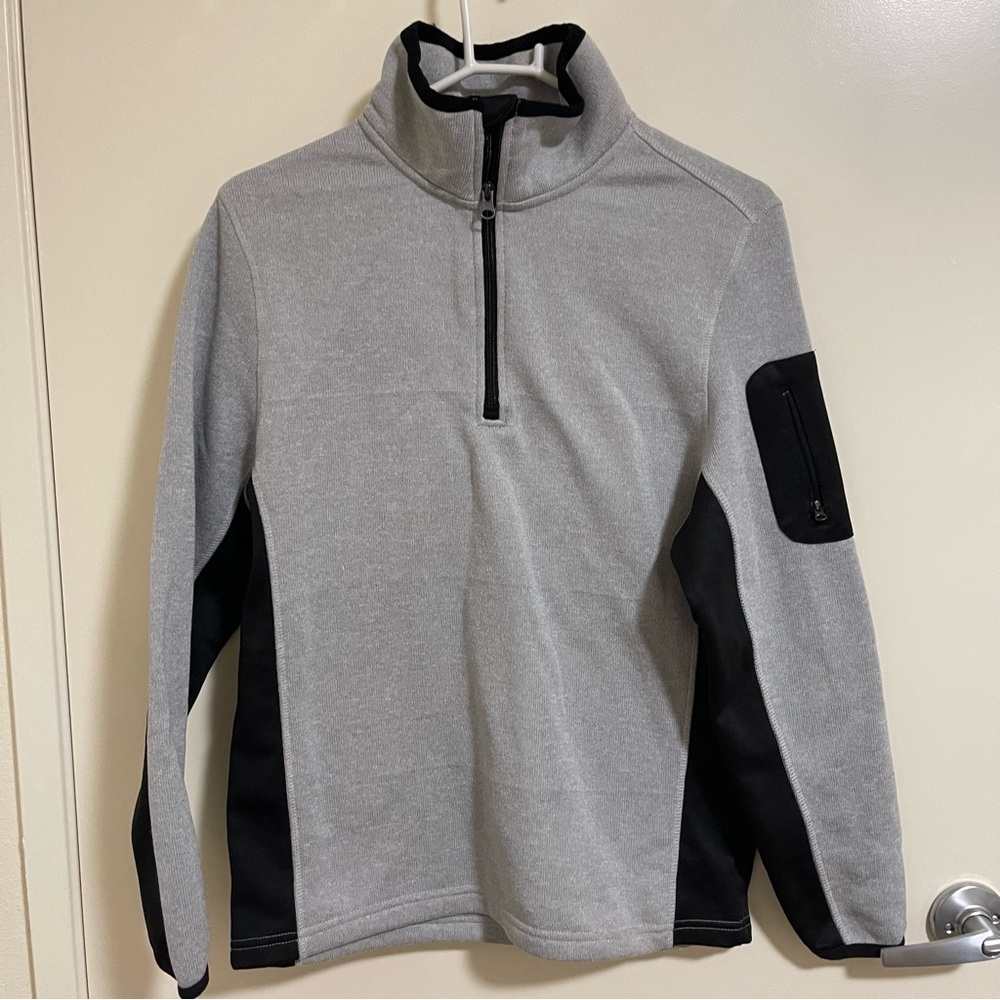 Rugby University Men’s Pullover Fleece Tech Jacket Size Small (Lightly Used)